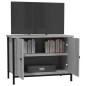 vidaXL Mueble de TV madera contrachapada gris Sonoma 60x35x45 cm vidaXL Mueble de TV madera contrachapada gris Sonoma 60x35x45 cm