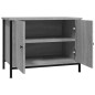 vidaXL Mueble de TV madera contrachapada gris Sonoma 60x35x45 cm vidaXL Mueble de TV madera contrachapada gris Sonoma 60x35x45 cm