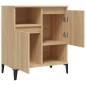 vidaXL Aparador de madera contrachapada roble Sonoma 60x35x70 cm vidaXL Aparador de madera contrachapada roble Sonoma 60x35x70 cm