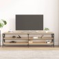 vidaXL Mueble para TV madera contrachapada roble Sonoma 180x40x50 cm vidaXL Mueble para TV madera contrachapada roble Sonoma 180x40x50 cm