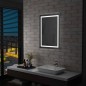 vidaXL Espejo de baño con LED y sensor táctil 60x80 cm vidaXL Espejo de baño con LED y sensor táctil 60x80 cm
