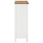 vidaXL Mueble botellero de madera maciza de roble 72x32x90 cm vidaXL Mueble botellero de madera maciza de roble 72x32x90 cm