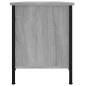 vidaXL Mueble TV con puertas contrachapada gris Sonoma 102x35x45 cm vidaXL Mueble TV con puertas contrachapada gris Sonoma 102x35x45 cm