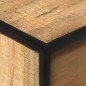vidaXL Mueble para TV de madera maciza de mango rugosa 110x30x45 cm vidaXL Mueble para TV de madera maciza de mango rugosa 110x30x45 cm