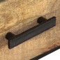 vidaXL Mueble para TV de madera maciza de mango rugosa 110x30x45 cm vidaXL Mueble para TV de madera maciza de mango rugosa 110x30x45 cm