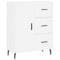 vidaXL Aparador de madera de ingeniería blanco 69,5x34x90 cm vidaXL Aparador de madera de ingeniería blanco 69,5x34x90 cm
