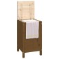 vidaXL Baúl para colada madera maciza pino marrón miel 44x44x76 cm vidaXL Baúl para colada madera maciza pino marrón miel 44x44x76 cm