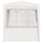 vidaXL Carpa profesional fiestas con paredes blanco 90 g/m² 2,5x2,5 m vidaXL Carpa profesional fiestas con paredes blanco 90 g/m² 2,5x2,5 m
