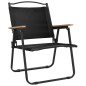 vidaXL Sillas de camping 2 uds tela Oxford negro 54x55x78 cm vidaXL Sillas de camping 2 uds tela Oxford negro 54x55x78 cm