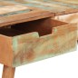 vidaXL Mesa tocador con espejo madera reciclada maciza 112x45x76 cm vidaXL Mesa tocador con espejo madera reciclada maciza 112x45x76 cm