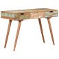 vidaXL Mesa tocador con espejo madera reciclada maciza 112x45x76 cm vidaXL Mesa tocador con espejo madera reciclada maciza 112x45x76 cm