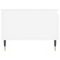 vidaXL Mesa de centro madera contrachapada blanco 90x50x36,5 cm vidaXL Mesa de centro madera contrachapada blanco 90x50x36,5 cm
