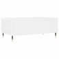 vidaXL Mesa de centro madera contrachapada blanco 90x50x36,5 cm vidaXL Mesa de centro madera contrachapada blanco 90x50x36,5 cm