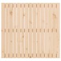 vidaXL Cabecero de cama de pared madera maciza de pino 95,5x3x90 cm vidaXL Cabecero de cama de pared madera maciza de pino 95,5x3x90 cm