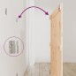 vidaXL Cabecero de cama de pared madera maciza de pino 95,5x3x90 cm vidaXL Cabecero de cama de pared madera maciza de pino 95,5x3x90 cm