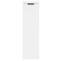 vidaXL Mueble zapatero de madera contrachapada blanco 30x35x100 cm
