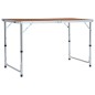 vidaXL Mesa de camping plegable de aluminio 120x60 cm vidaXL Mesa de camping plegable de aluminio 120x60 cm