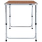 vidaXL Mesa de camping plegable de aluminio 120x60 cm vidaXL Mesa de camping plegable de aluminio 120x60 cm