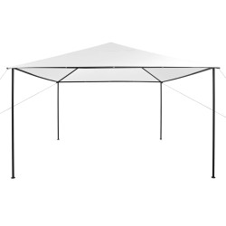 vidaXL Cenador blanco 4x4x3 m 180 g/m²