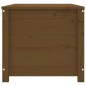 vidaXL Caja almacenaje madera maciza pino marrón miel 110x50x45,5 cm vidaXL Caja almacenaje madera maciza pino marrón miel 110x50x45,5 cm