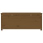 vidaXL Caja almacenaje madera maciza pino marrón miel 110x50x45,5 cm vidaXL Caja almacenaje madera maciza pino marrón miel 110x50x45,5 cm
