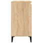 vidaXL Mesita de noche madera contrachapada roble sonoma 40x35x70 cm vidaXL Mesita de noche madera contrachapada roble sonoma 40x35x70 cm