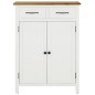 vidaXL Mueble zapatero de madera maciza de roble 76x37x105 cm vidaXL Mueble zapatero de madera maciza de roble 76x37x105 cm