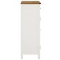 vidaXL Mueble zapatero de madera maciza de roble 76x37x105 cm vidaXL Mueble zapatero de madera maciza de roble 76x37x105 cm