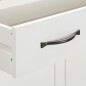 vidaXL Mueble zapatero de madera maciza de roble 76x37x105 cm vidaXL Mueble zapatero de madera maciza de roble 76x37x105 cm