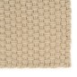 vidaXL Alfombra rectangular algodón natural 120x180 cm vidaXL Alfombra rectangular algodón natural 120x180 cm