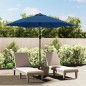 vidaXL Tela de repuesto para sombrilla azul azure 300 cm vidaXL Tela de repuesto para sombrilla azul azure 300 cm
