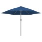 vidaXL Tela de repuesto para sombrilla azul azure 300 cm vidaXL Tela de repuesto para sombrilla azul azure 300 cm