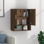 vidaXL Armario de pared madera contrachapada marrón roble 60x31x70 cm vidaXL Armario de pared madera contrachapada marrón roble 60x31x70 cm
