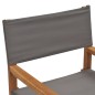 vidaXL Sillas de director plegables 2 unidades madera maciza teca gris vidaXL Sillas de director plegables 2 unidades madera maciza teca gris