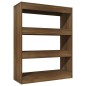 vidaXL Estantería madera contrachapada marrón roble 80x30x103 cm vidaXL Estantería madera contrachapada marrón roble 80x30x103 cm
