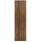 vidaXL Estantería madera contrachapada marrón roble 80x30x103 cm vidaXL Estantería madera contrachapada marrón roble 80x30x103 cm
