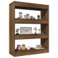 vidaXL Estantería madera contrachapada marrón roble 80x30x103 cm vidaXL Estantería madera contrachapada marrón roble 80x30x103 cm