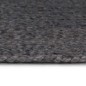 vidaXL Alfombra de yute tejida a mano redonda gris 150 cm vidaXL Alfombra de yute tejida a mano redonda gris 150 cm
