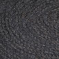 vidaXL Alfombra de yute tejida a mano redonda gris 150 cm vidaXL Alfombra de yute tejida a mano redonda gris 150 cm