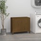 vidaXL Baúl para colada madera maciza pino marrón miel 88,5x44x76 cm vidaXL Baúl para colada madera maciza pino marrón miel 88,5x44x76 cm