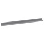 vidaXL Estantes de pared 2 unidades gris 100x9x3 cm vidaXL Estantes de pared 2 unidades gris 100x9x3 cm