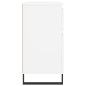 vidaXL Aparador de madera contrachapada blanco 60x35x70 cm