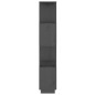 vidaXL Estantería/divisor de espacios madera de pino gris 51x25x132 cm vidaXL Estantería/divisor de espacios madera de pino gris 51x25x132 cm