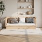 vidaXL Sofá cama madera maciza de pino 90x190 cm vidaXL Sofá cama madera maciza de pino 90x190 cm