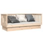 vidaXL Sofá cama madera maciza de pino 90x190 cm vidaXL Sofá cama madera maciza de pino 90x190 cm