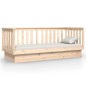 vidaXL Sofá cama madera maciza de pino 90x190 cm vidaXL Sofá cama madera maciza de pino 90x190 cm