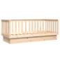 vidaXL Sofá cama madera maciza de pino 90x190 cm vidaXL Sofá cama madera maciza de pino 90x190 cm