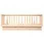 vidaXL Sofá cama madera maciza de pino 90x190 cm vidaXL Sofá cama madera maciza de pino 90x190 cm