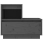 vidaXL Mesitas de noche 2 uds madera maciza de pino gris 60x34x51 cm vidaXL Mesitas de noche 2 uds madera maciza de pino gris 60x34x51 cm