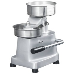 vidaXL Prensa de hamburguesas y 500 papeles para separar aluminio 13cm